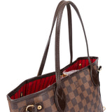 Louis Vuitton Damier Ebene Monogram Neverfull PM Handbag