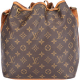 Louis Vuitton Canvas Monogram Sac Noe Petit Shoulder Bag