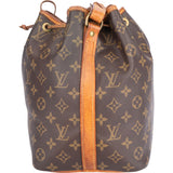 Louis Vuitton Canvas Monogram Sac Noe Petit Shoulder Bag