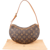 Louis Vuitton Canvas Monogram Croissant PM Handbag