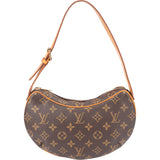 Louis Vuitton Canvas Monogram Croissant PM Handbag