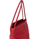 Prada Red Nylon Triangle Handbag