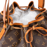 Louis Vuitton Canvas Monogram Sac Noe Petit Shoulder Bag