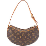 Louis Vuitton Canvas Monogram Croissant PM Handbag