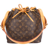 Louis Vuitton Canvas Monogram Sac Noe Petit Shoulder Bag