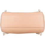 Fendi Pink Leather Flower Peekaboo Handbag - vintageandkickz