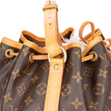 Louis Vuitton Canvas Monogram Sac Noe Petit Shoulder Bag