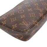 Louis Vuitton Canvas Monogran Pochette Accessoire Handbag