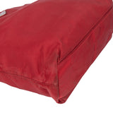 Prada Red Nylon Triangle Handbag
