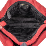 Prada Red Nylon Triangle Handbag