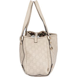 Gucci GG Leather Monogram Abbey Handbag