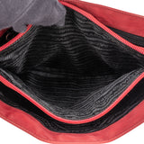 Prada Red Nylon Triangle Handbag