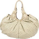 Gucci Leather GG Monogram Pelham Handbag