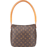 Louis Vuitton Canvas Monogram Looping MM Shoulder Bag