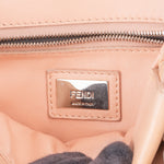 Fendi Pink Leather Flower Peekaboo Handbag - vintageandkickz