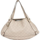 Gucci GG Leather Monogram Abbey Handbag