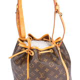 Louis Vuitton Canvas Monogram Sac Noe Petit Shoulder Bag