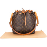 Louis Vuitton Canvas Monogram Sac Noe Petit Shoulder Bag