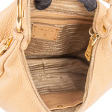 Prada Calf Leather Vitello City Hobo Bag