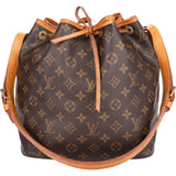 Louis Vuitton Canvas Monogram Sac Noe Petit Shoulder Bag