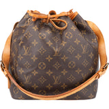 Louis Vuitton Canvas Monogram Sac Noe Petit Shoulder Bag