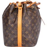 Louis Vuitton Canvas Monogram Sac Noe Petit Shoulder Bag