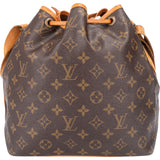 Louis Vuitton Canvas Monogram Sac Noe Petit Shoulder Bag
