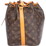 Louis Vuitton Canvas Monogram Sac Noe Petit Shoulder Bag