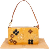 Louis Vuitton Limited Flower Vernis Monogram Lexington Pochette Handbag - vintageandkickz