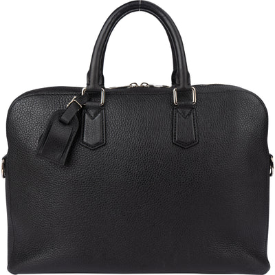 Louis Vuitton Noir Taurillon Armand Briefcase Handbag