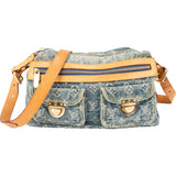 Louis Vuitton Denim Monogram Baggy PM Crossbody Bag