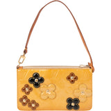Louis Vuitton Limited Flower Vernis Monogram Lexington Pochette Handbag - vintageandkickz
