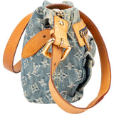 Louis Vuitton Denim Monogram Baggy PM Crossbody Bag