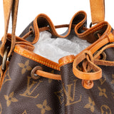 Louis Vuitton Canvas Monogram Sac Noe Petit Shoulder Bag