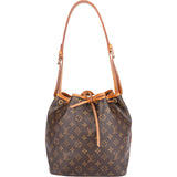 Louis Vuitton Canvas Monogram Sac Noe Petit Shoulder Bag