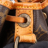 Louis Vuitton Canvas Monogram Sac Noe Petit Shoulder Bag