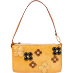 Louis Vuitton Limited Flower Vernis Monogram Lexington Pochette Handbag - vintageandkickz