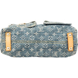 Louis Vuitton Denim Monogram Baggy PM Crossbody Bag