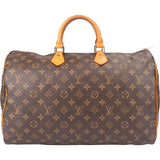 Louis Vuitton Canvas Monogram Speedy 40 Handbag