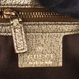 Gucci GG Monogram Golden Bamboo Handbag