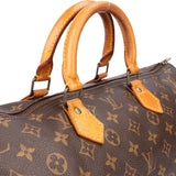 Louis Vuitton Canvas Monogram Speedy 40 Handbag