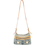 Louis Vuitton Denim Monogram Baggy PM Crossbody Bag
