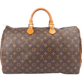 Louis Vuitton Canvas Monogram Speedy 40 Handbag