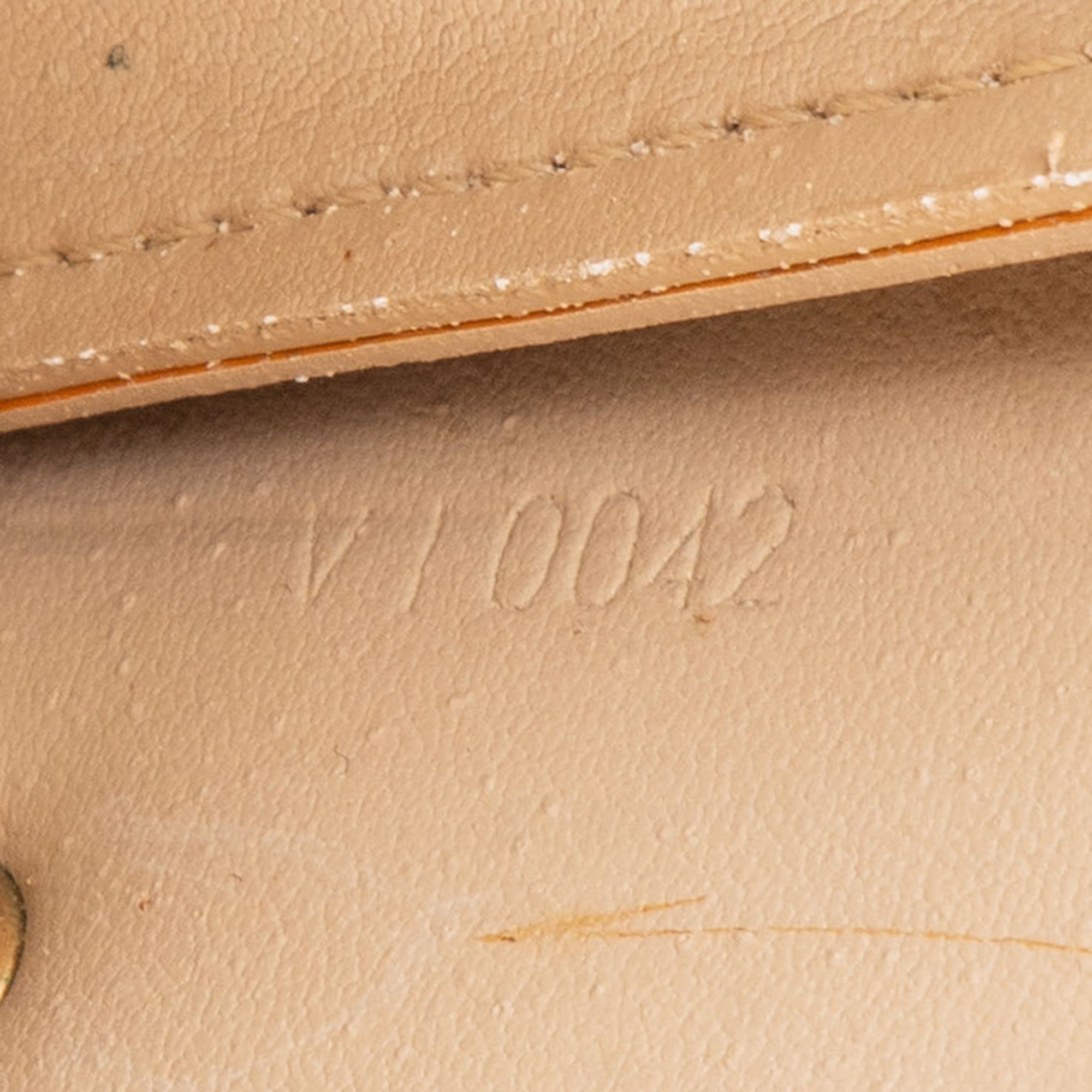 Louis Vuitton Limited Flower Vernis Monogram Lexington Pochette Handbag - vintageandkickz