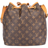 Louis Vuitton Canvas Monogram Sac Noe Petit Shoulder Bag