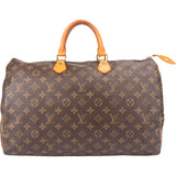 Louis Vuitton Canvas Monogram Speedy 40 Handbag