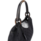 Gucci GG Monogram Wood Handle Handbag