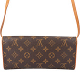 Louis Vuitton Canvas Monogram Twin Pochette Crossbody Bag