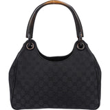 Gucci GG Monogram Wood Handle Handbag