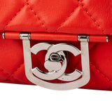 Chanel Quilted Lambskin Palladium Single Flap Shoulder Bag